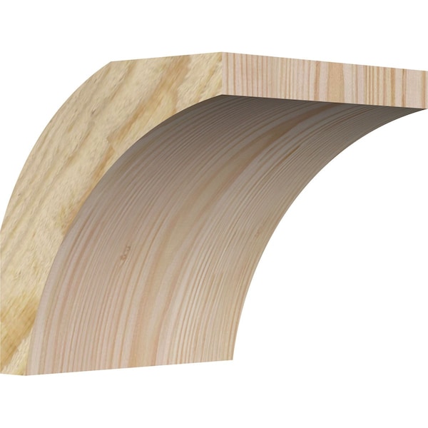 Ekena Millwork 6"W x 6"D x 6"H Thorton Rough Sawn Knee Brace, Douglas Fir BRC06X06X06THR00RDF - main